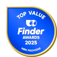 Finder - Top Value NBN Provider 2025 award
