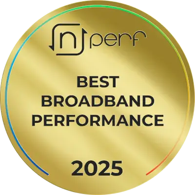 nPerf Best in Broadband Performance 2025 award