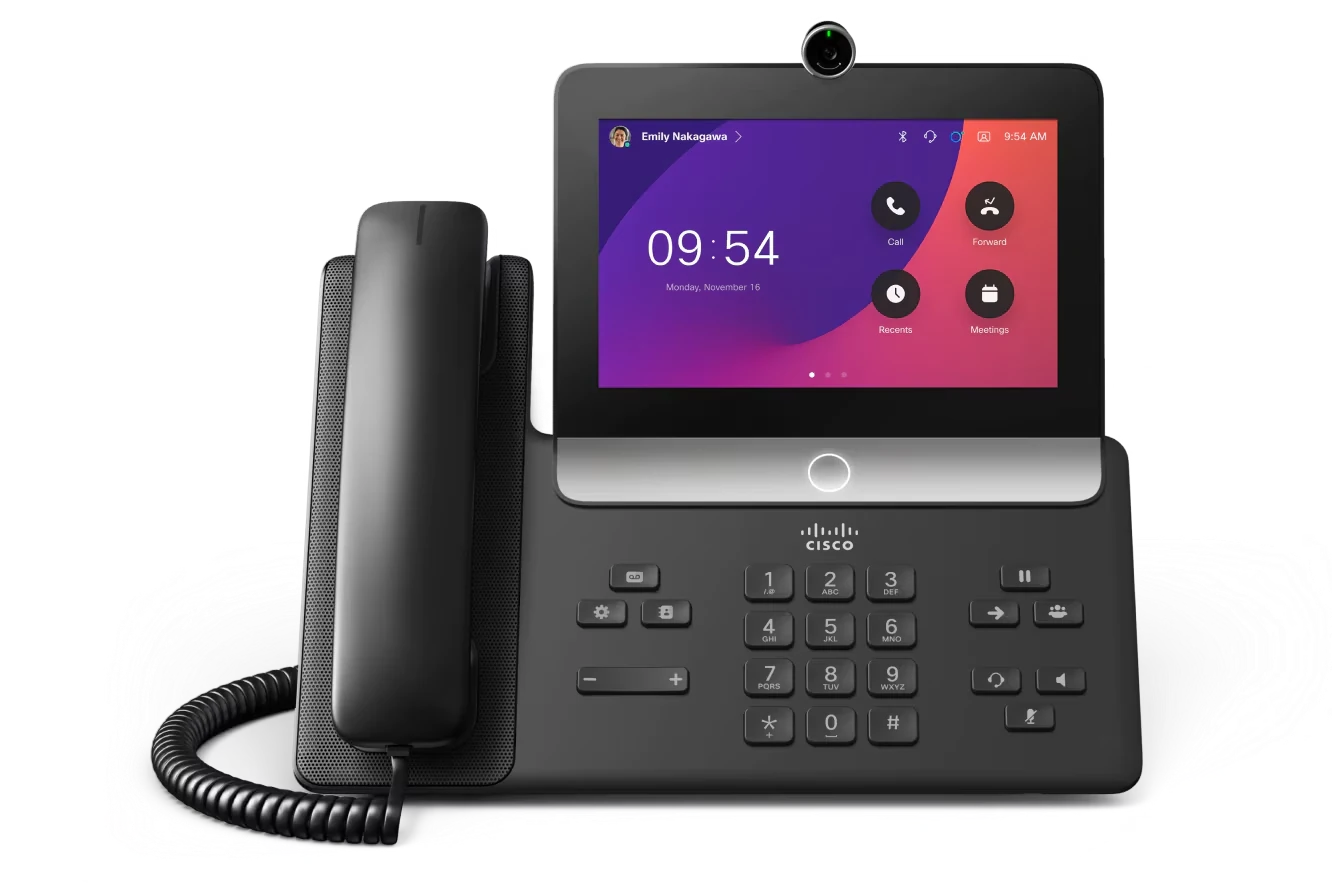 Cisco Video Phone 8875 handset.