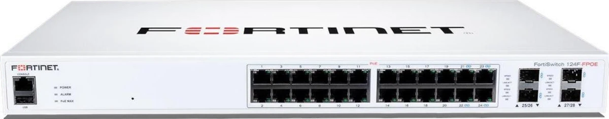 FortiSwitch 124F-FPOE