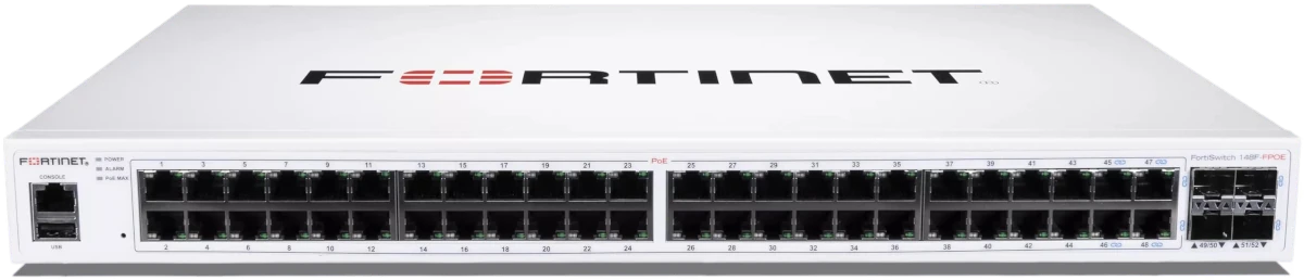 FortiSwitch 148F-FPOE