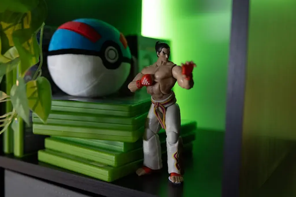 Action Figure in a martial arts pose
